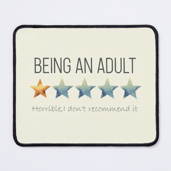 Item preview, Being an adult designed and sold by Lizandra89.