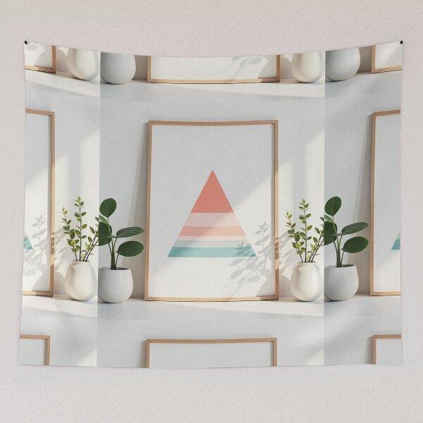 Item preview, "Minimalist Geometry Artwork Poster – Scandinavian Style Design" designed and sold by hjian8219.