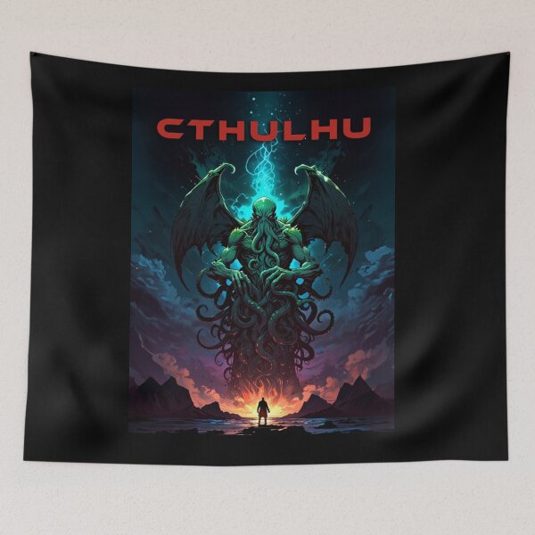 Item preview, Cthulhu Lovecraft designed and sold by La Loca.