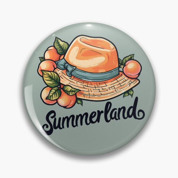 Item preview, Summerland Peach Hat – Okanagan Valley Fruit and Sun British Columbia designed and sold by meganohm.