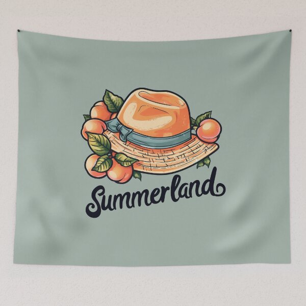 Item preview, Summerland Peach Hat – Okanagan Valley Fruit and Sun British Columbia designed and sold by meganohm.