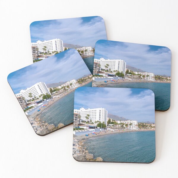 Item preview, Playa de Torrecilla Nerja Beach Spain Costa del Sol Andalusia designed and sold by acceleratorhams.
