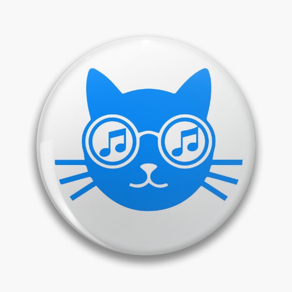 Item preview, Black Cat Music Lover – Perfect Gifts for Cat and Music Fans designed and sold by Timegraf.