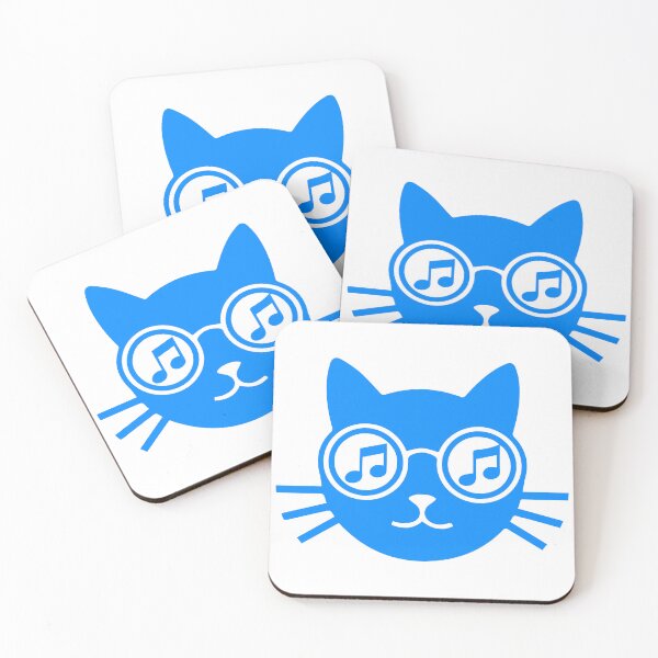 Item preview, Black Cat Music Lover – Perfect Gifts for Cat and Music Fans designed and sold by Timegraf.