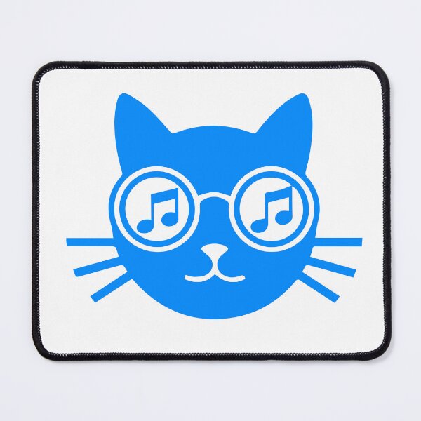Item preview, Black Cat Music Lover – Perfect Gifts for Cat and Music Fans designed and sold by Timegraf.