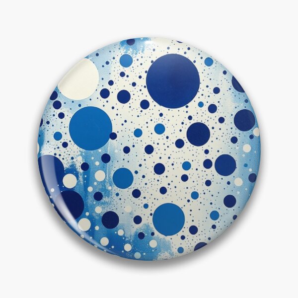 Item preview, Abstract Blue and White Spatter Pattern" designed and sold by hjian8219.