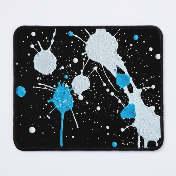 Item preview, Abstract Blue and White Spatter Pattern" designed and sold by hjian8219.