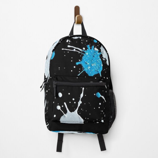 Item preview, Abstract Blue and White Spatter Pattern" designed and sold by hjian8219.