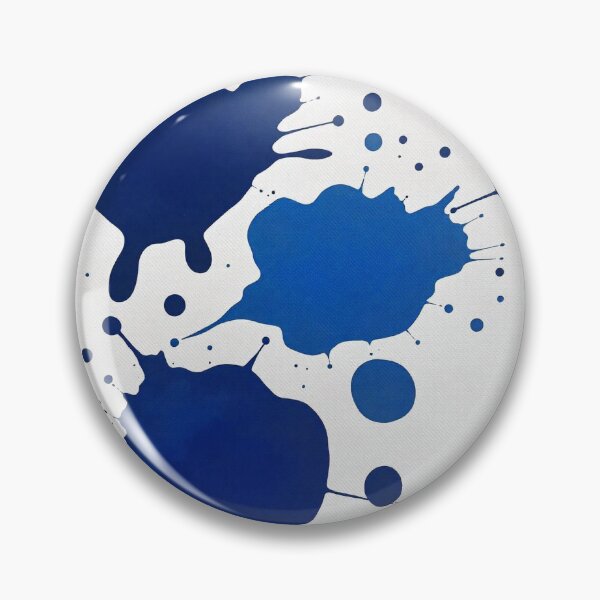 Item preview, Abstract Blue and White Spatter Pattern" designed and sold by hjian8219.