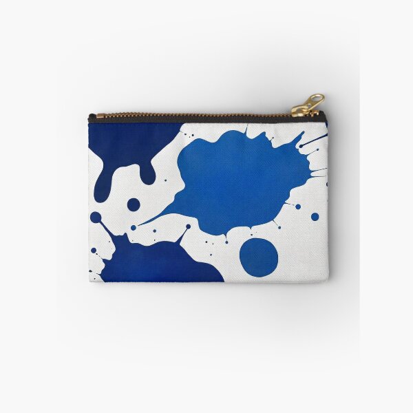 Item preview, Abstract Blue and White Spatter Pattern" designed and sold by hjian8219.
