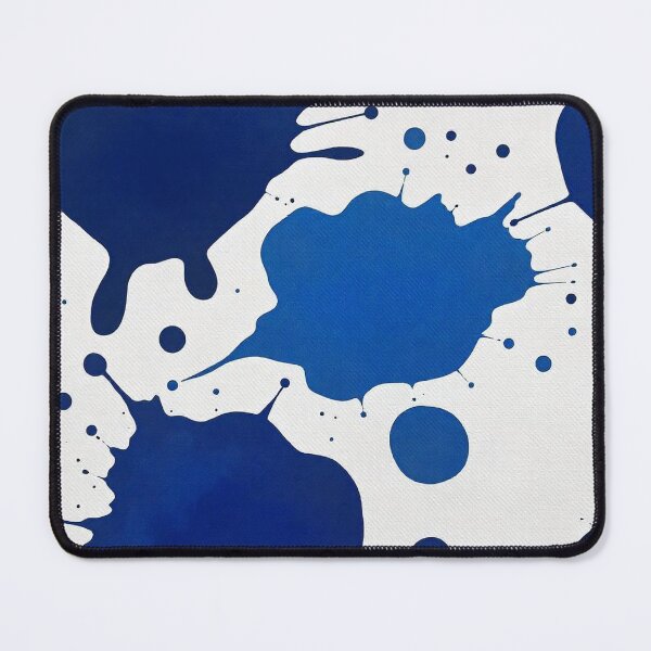 Item preview, Abstract Blue and White Spatter Pattern" designed and sold by hjian8219.