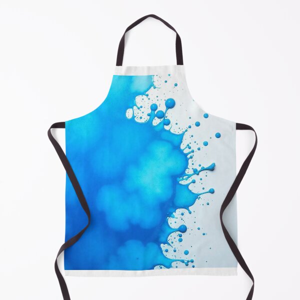 Item preview, Abstract Blue and White Spatter Pattern" designed and sold by hjian8219.