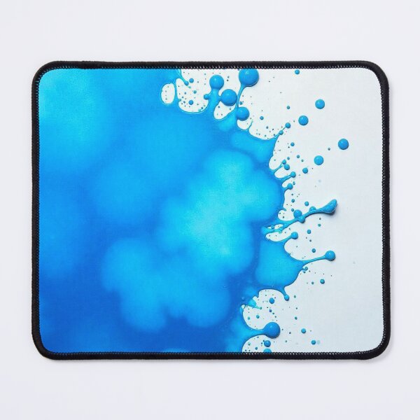 Item preview, Abstract Blue and White Spatter Pattern" designed and sold by hjian8219.