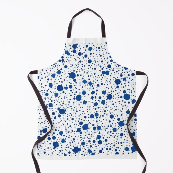 Item preview, Abstract Blue and White Spatter Pattern" designed and sold by hjian8219.