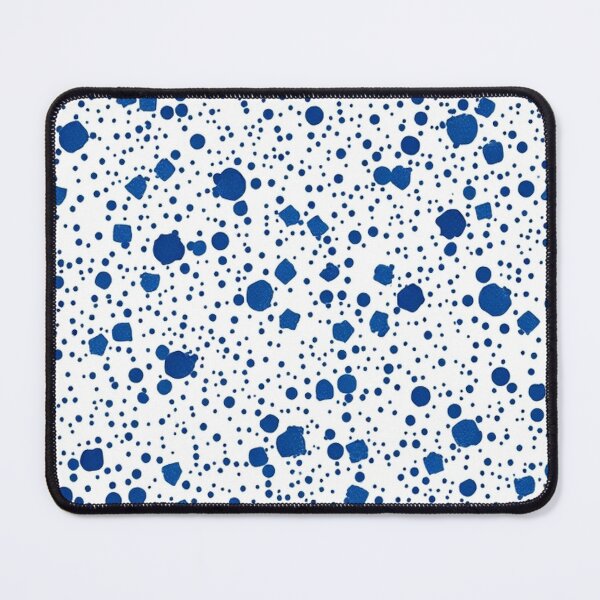 Item preview, Abstract Blue and White Spatter Pattern" designed and sold by hjian8219.