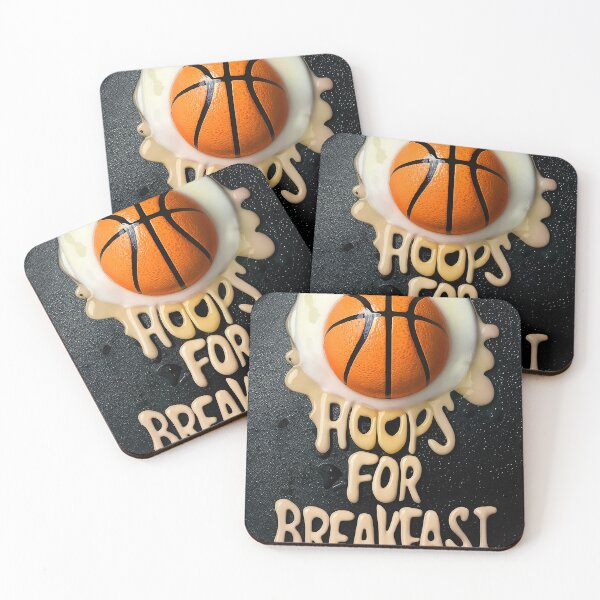 Item preview, Hoops for breakfast designed and sold by InGame Basketball.