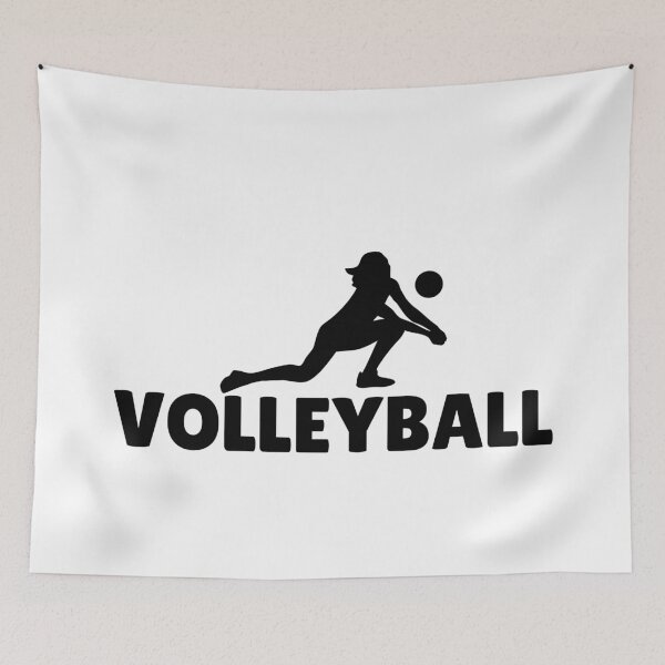 Item preview, VOLLEYBALL (5) - BLACK designed and sold by ArtsyCity.