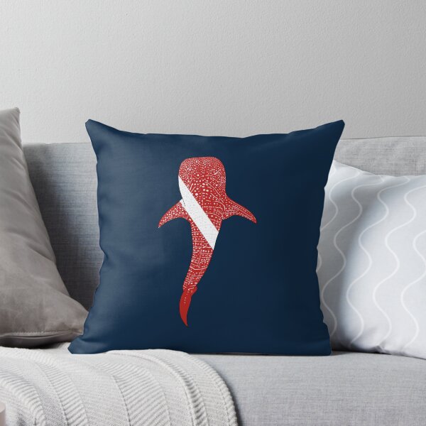 Item preview, SCUBA DIVE FLAG WHALE SHARK above-black line designed and sold by BEATRIZ ABAITUA.