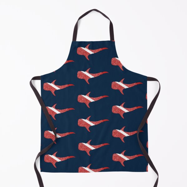Item preview, SCUBA DIVE FLAG WHALE SHARK above-black line designed and sold by BEATRIZ ABAITUA.