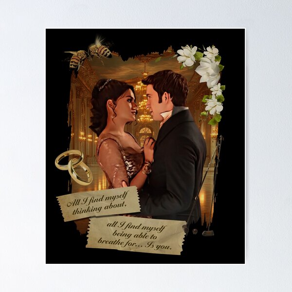 Item preview, Anthony & Kate Bridgerton Portrait Netflix designed and sold by KamiTrendz.