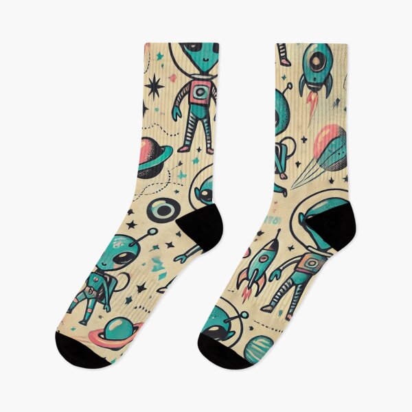 Item preview, space pattern designed and sold by TEEJAMBOREE.