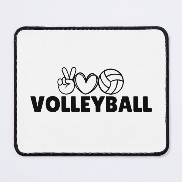 Item preview, VOLLEYBALL (6) - BLACK designed and sold by ArtsyCity.
