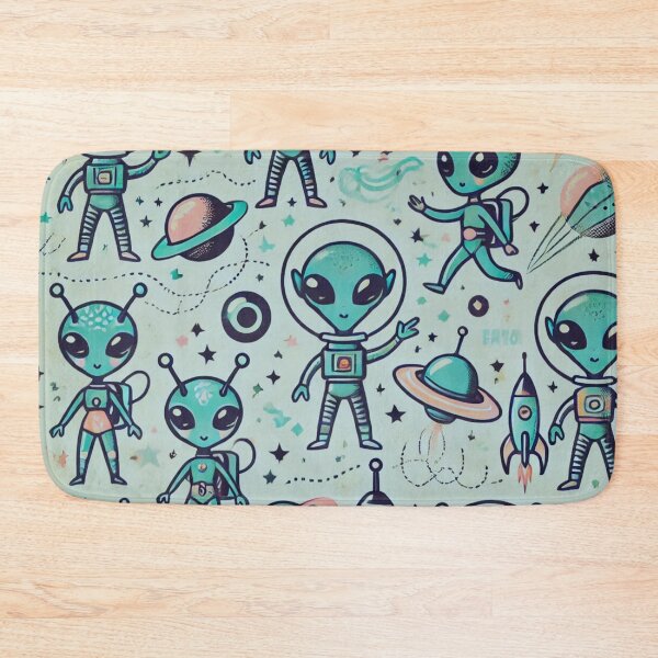 Item preview, space pattern designed and sold by TEEJAMBOREE.