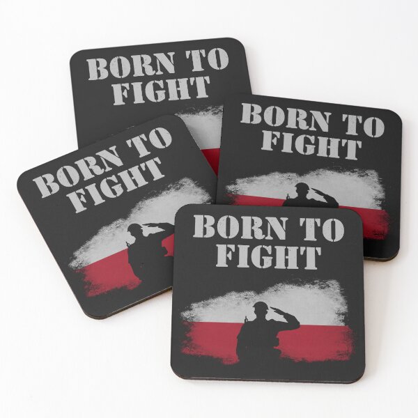 Item preview, Born To Fight Brave Polish Soldier Poland Independece Day designed and sold by Anniko Art Studio.