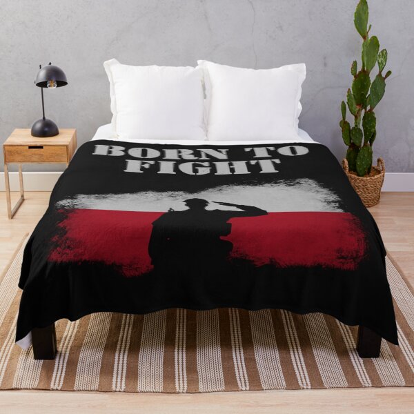 Item preview, Born To Fight Brave Polish Soldier Poland Independece Day designed and sold by Anniko Art Studio.