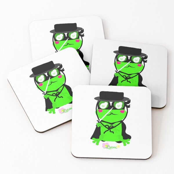 Item preview, Cute Frog Zorro designed and sold by petiteToulon.