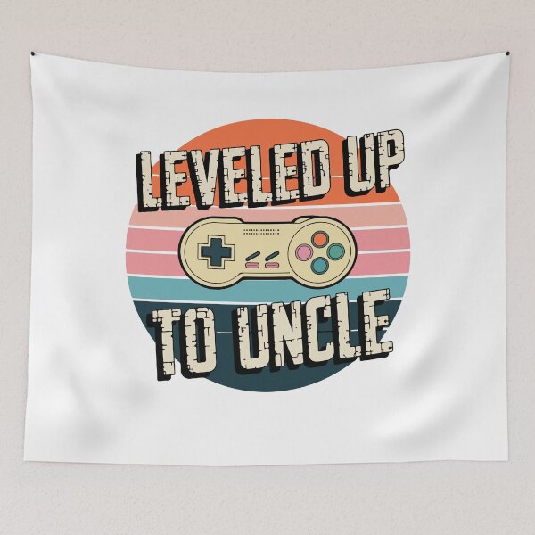 Item preview, Leveled Up To Uncle designed and sold by khallidaart.