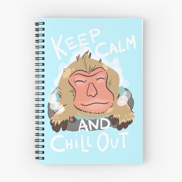 Item preview, Japan Addiction collection: keep calm and chill out, snow monkey style designed and sold by KiKi Koy.