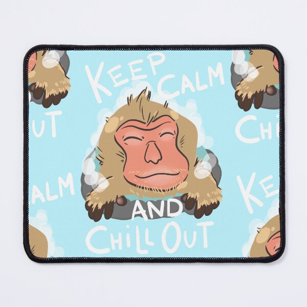Item preview, Japan Addiction collection: keep calm and chill out, snow monkey style designed and sold by KiKi Koy.