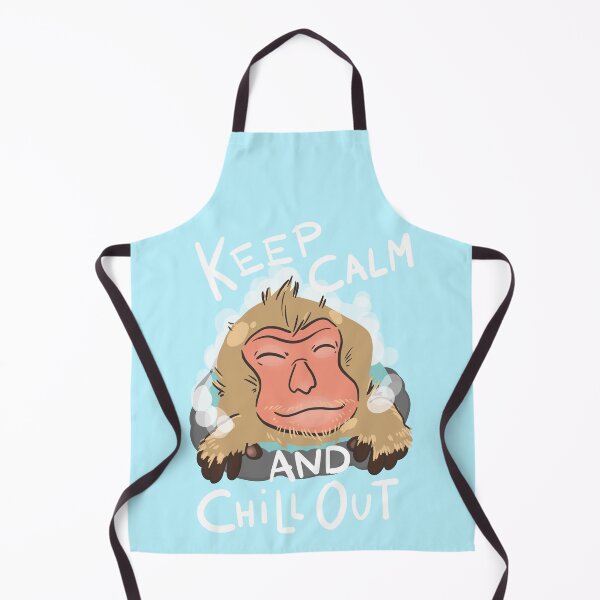 Item preview, Japan Addiction collection: keep calm and chill out, snow monkey style designed and sold by KiKi Koy.