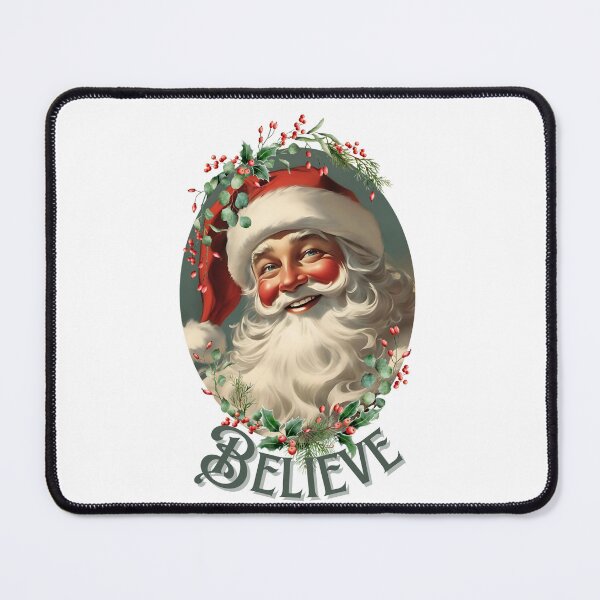 Item preview, Santa Claus Portrait "Believe" designed and sold by MudcreekDesign.