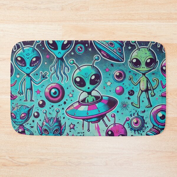 Item preview, space pattern designed and sold by TEEJAMBOREE.