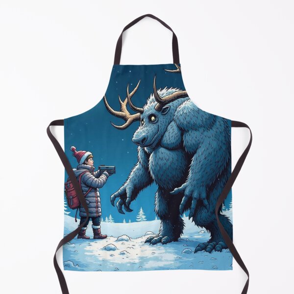 Item preview, MIDNIGHT HIKE RUNNING INTO A MYTHICAL CREATURE designed and sold by Arts4U.