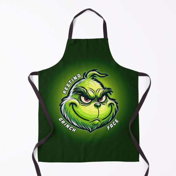 Item preview, Resting Grinch Face designed and sold by Nomadic Spirit Studios.