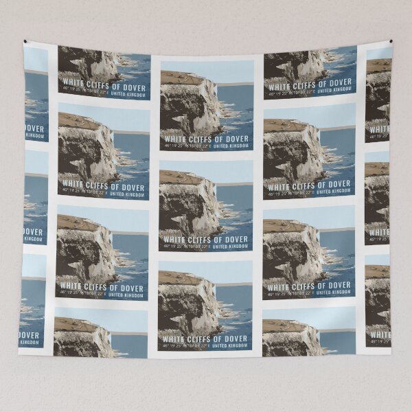 Item preview, Sunny Day at the White Cliffs of Dover designed and sold by Mundivagant Designs.