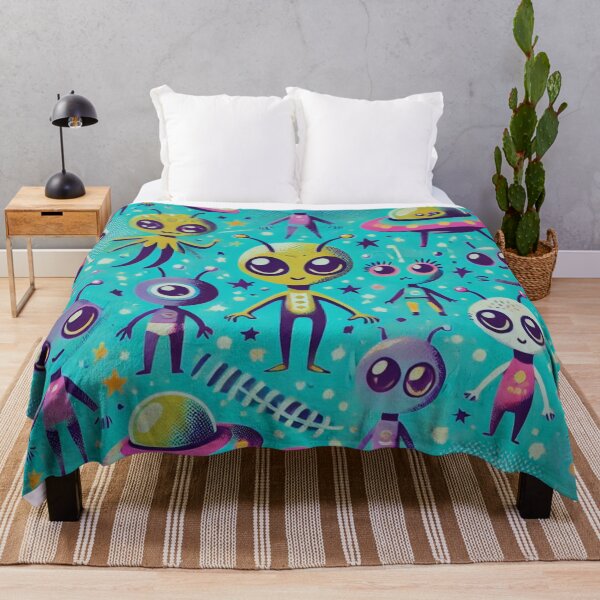 Item preview, space pattern designed and sold by TEEJAMBOREE.