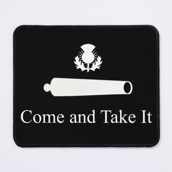 Item preview, Black Scottish Thistle CATI Cannon Flag designed and sold by JonathanR1994.