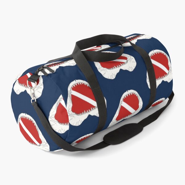 Item preview, SCUBA DIVE FLAG GREAT WHITE JAWS designed and sold by BEATRIZ ABAITUA.