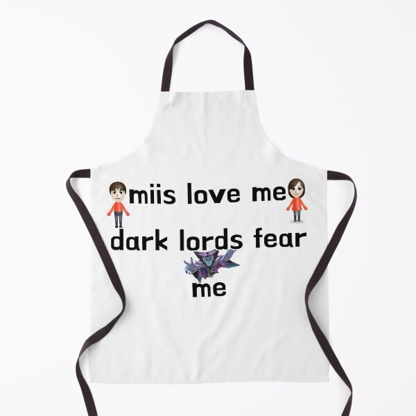 Item preview, Miis love me dark lords fear me simple  designed and sold by E-Shu.