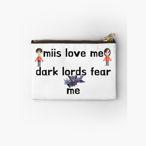Item preview, Miis love me dark lords fear me simple  designed and sold by E-Shu.