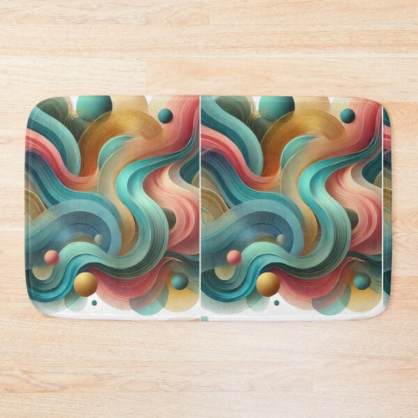 Item preview, Flowing Organic Abstract Gradient Design designed and sold by Kindoza Studio.
