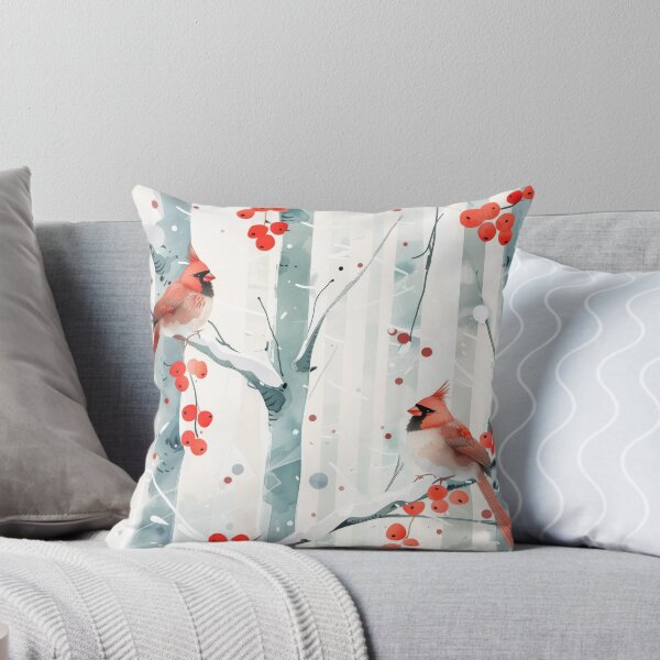 Item preview, Abedules y cardenales de invierno designed and sold by lostinpixels.