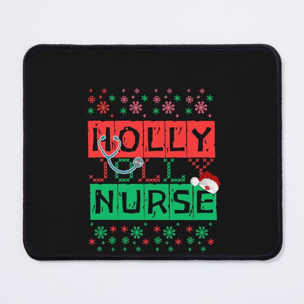 Item preview, Holly Jolly Nurse Christmas Design designed and sold by AlienOccupation.