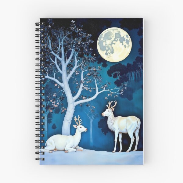 Item preview, ARTIC WINTER MYTHICAL CREATURES BLUE FOREST designed and sold by Arts4U.