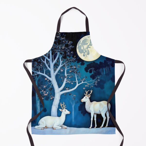 Item preview, ARTIC WINTER MYTHICAL CREATURES BLUE FOREST designed and sold by Arts4U.