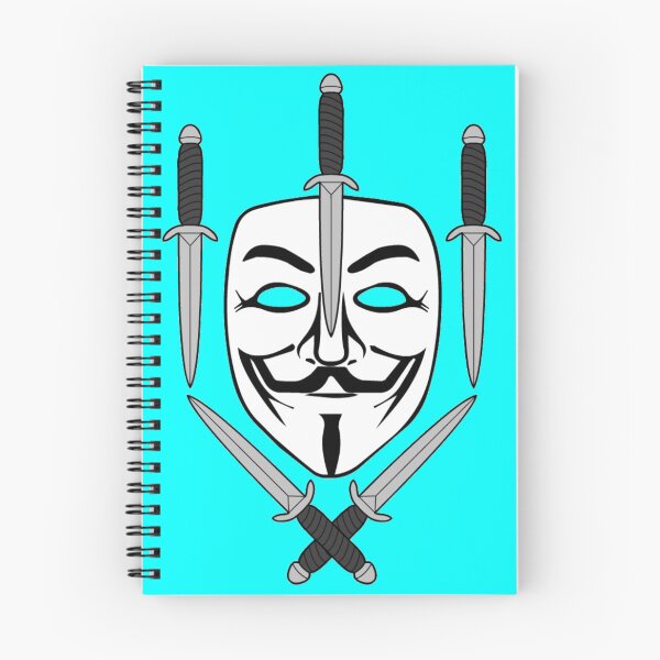 Item preview, Guy Fawkes Jolly Roger (Cyan) designed and sold by MurpheusTech.